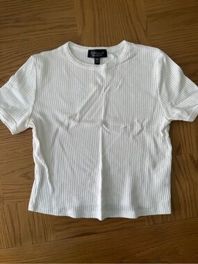 Topshop Women’s White Tee